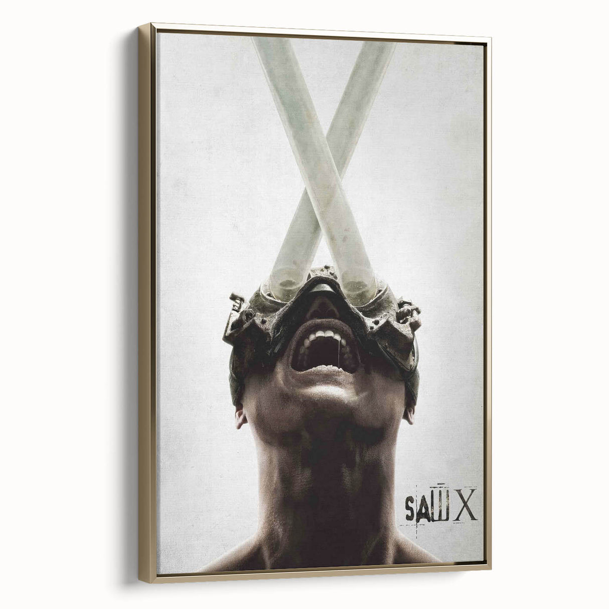 2020s Vintage Movie Poster - Saw X Retro Film Art for Movie Lovers