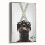 2020s Vintage Movie Poster - Saw X Retro Film Art for Movie Lovers