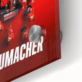 2020s Vintage Movie Poster - Schumacher Formula 1 Retro Film Art