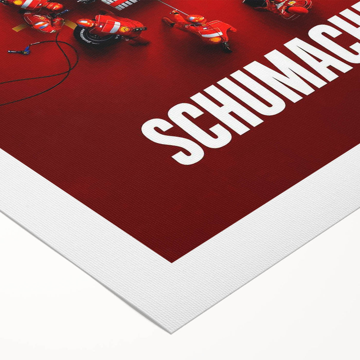 2020s Vintage Movie Poster - Schumacher Formula 1 Retro Film Art