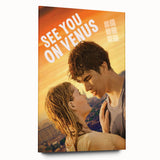 2020s Vintage Movie Poster - See You on Venus Romantic Film Art