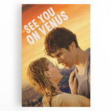 2020s Vintage Movie Poster - See You on Venus Romantic Film Art
