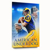 2020s Vintage Movie Poster - American Underdog Retro Film Art