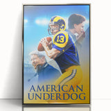 2020s Vintage Movie Poster - American Underdog Retro Film Art