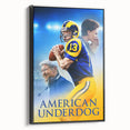 2020s Vintage Movie Poster - American Underdog Retro Film Art