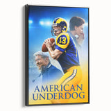 2020s Vintage Movie Poster - American Underdog Retro Film Art