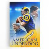 2020s Vintage Movie Poster - American Underdog Retro Film Art