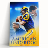 2020s Vintage Movie Poster - American Underdog Retro Film Art