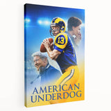 2020s Vintage Movie Poster - American Underdog Retro Film Art