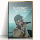 2020s Vintage Movie Poster - Shawn Mendes Live in Concert Music Art
