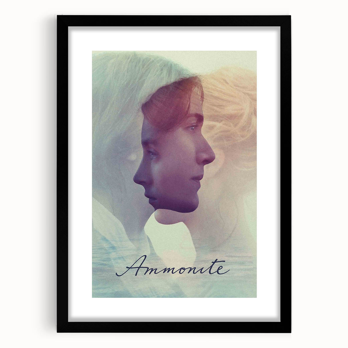 2020s Vintage Movie Poster - Ammonite Retro Film Art