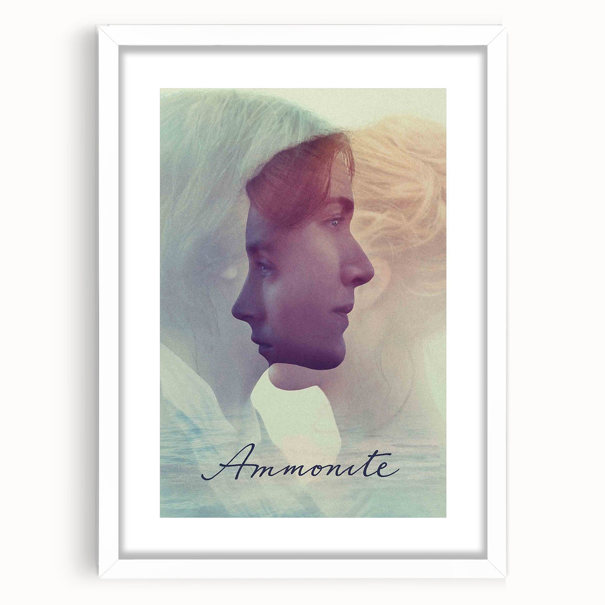2020s Vintage Movie Poster - Ammonite Retro Film Art