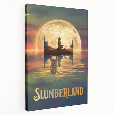 2020s Vintage Movie Poster - Slumberland Fantasy Film Art