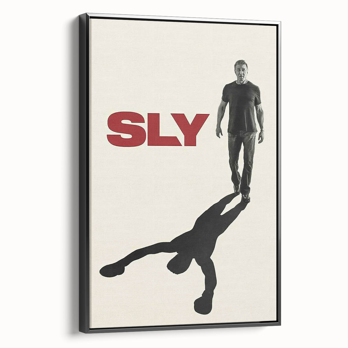 2020s Vintage Movie Poster - Sly Documentary Film Art