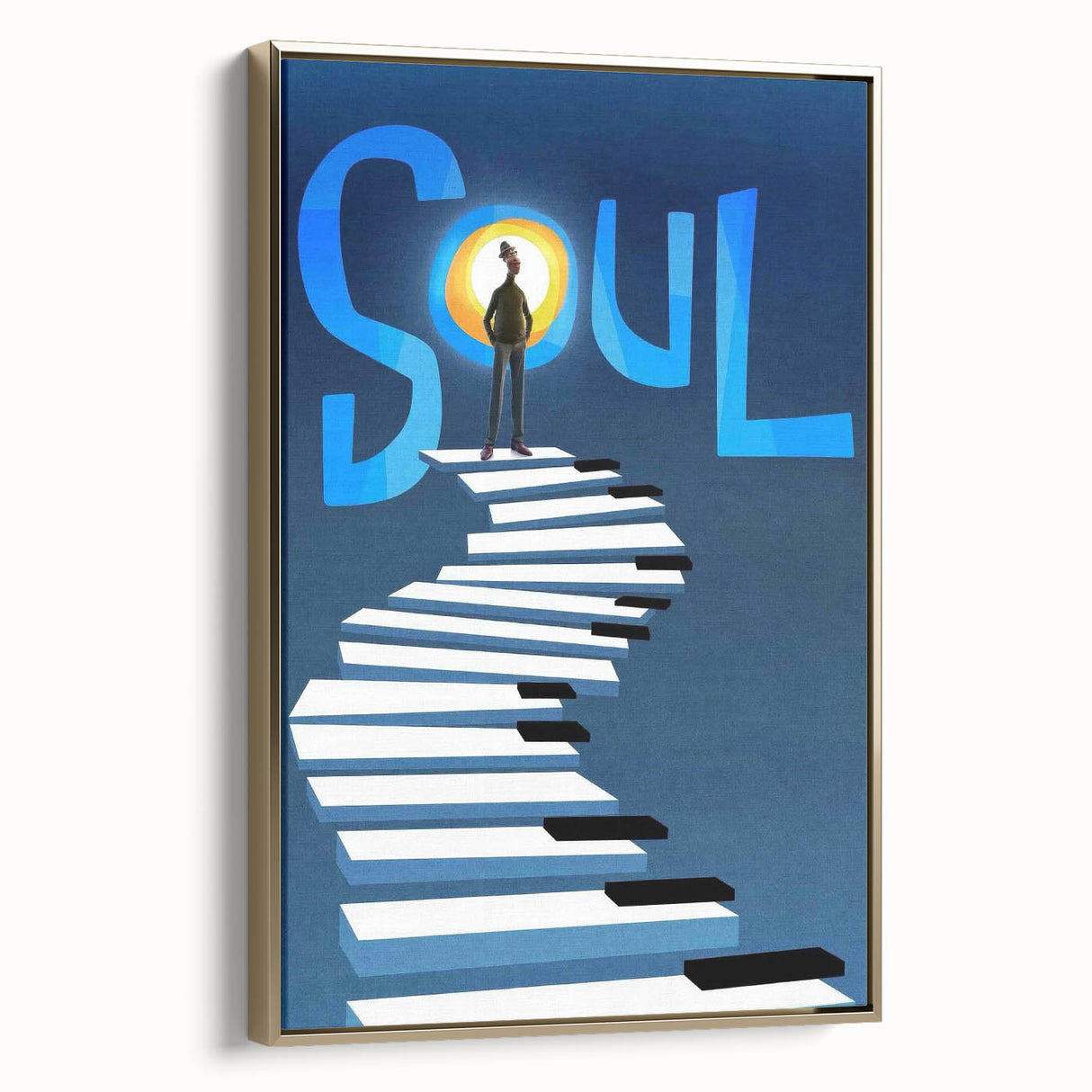 2020s Vintage Movie Poster – Soul Retro Film Art