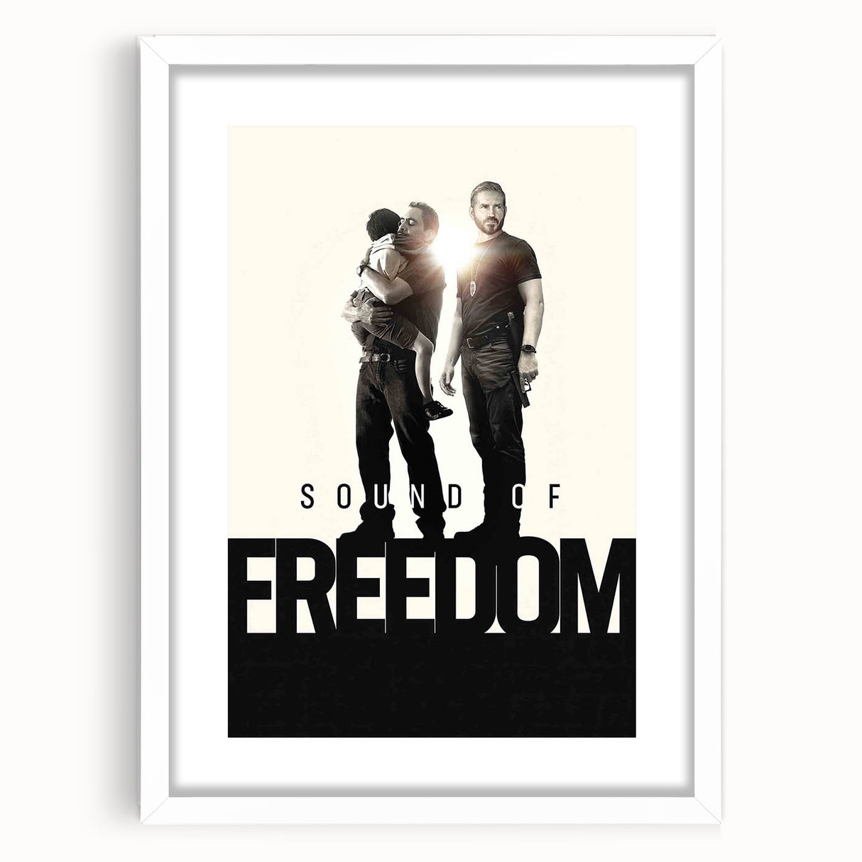 Sound of Freedom 2020s Vintage Movie Poster – Retro Film Art Print