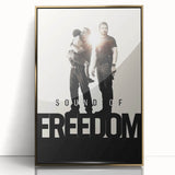 Sound of Freedom 2020s Vintage Movie Poster – Retro Film Art Print