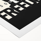 Sound of Freedom 2020s Vintage Movie Poster – Retro Film Art Print