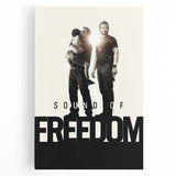 Sound of Freedom 2020s Vintage Movie Poster – Retro Film Art Print