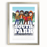 South Park Panderverse Poster – 2020s Vintage Retro Film Art