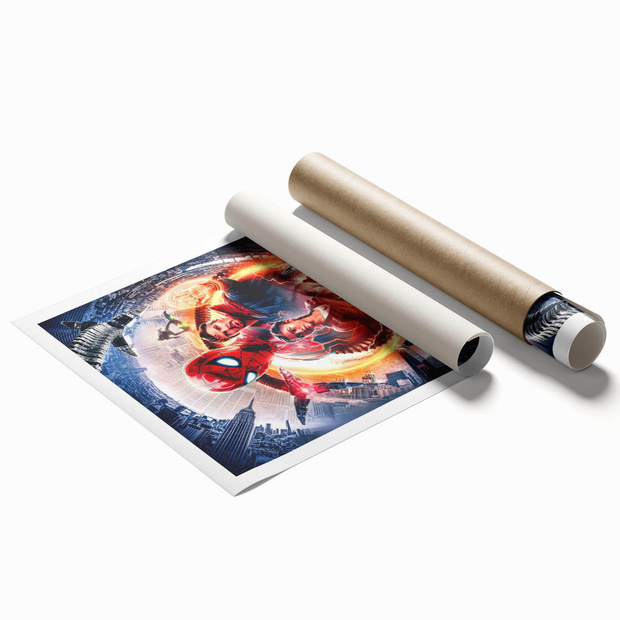 Spider-Man No Way Home Poster – 2020s Vintage Movie Print