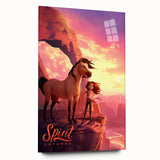 Spirit Untamed Poster – 2020s Vintage Movie Print Wall Art