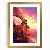 Spirit Untamed Poster – 2020s Vintage Movie Print Wall Art
