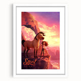 Spirit Untamed Poster – 2020s Vintage Movie Print Wall Art