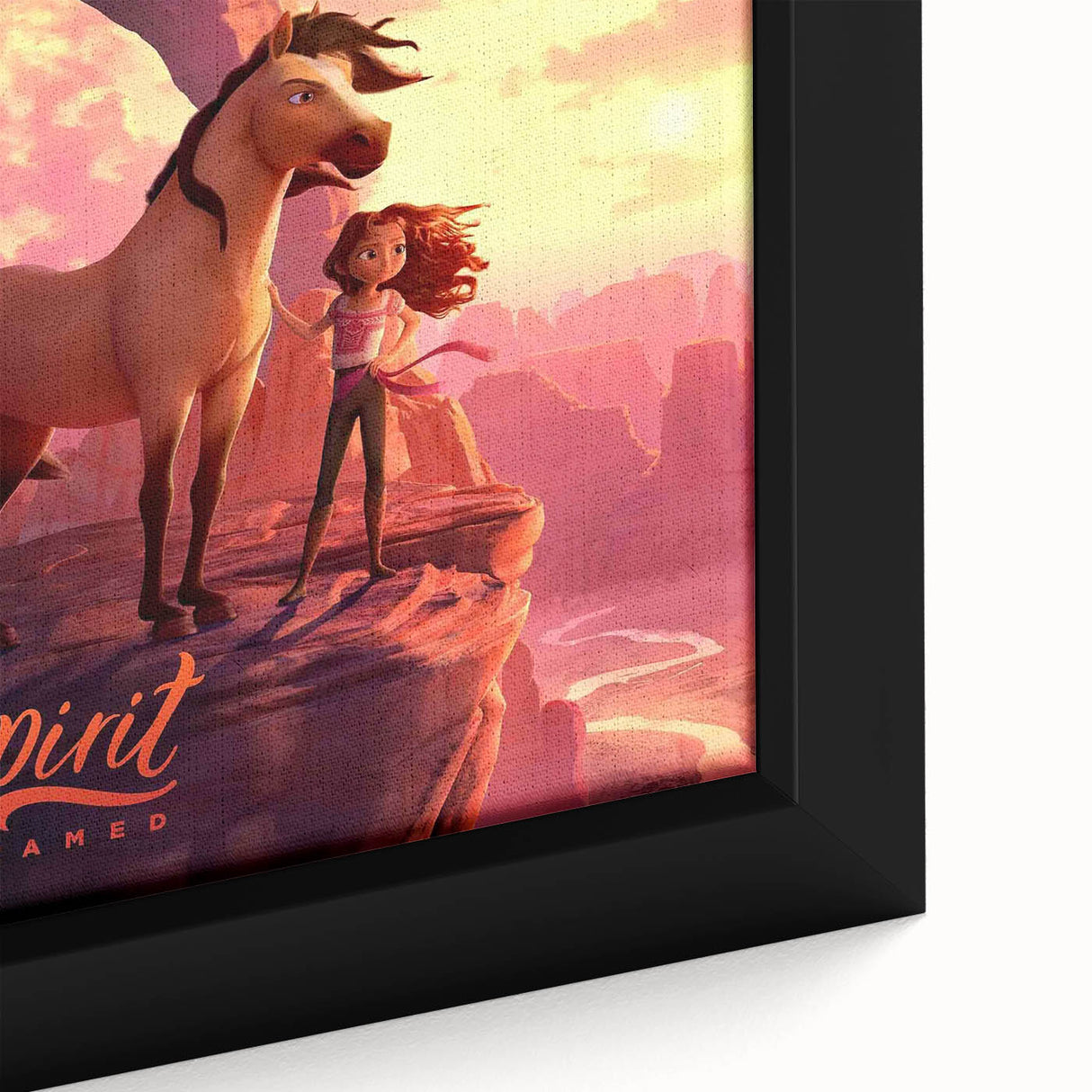 Spirit Untamed Poster – 2020s Vintage Movie Print Wall Art
