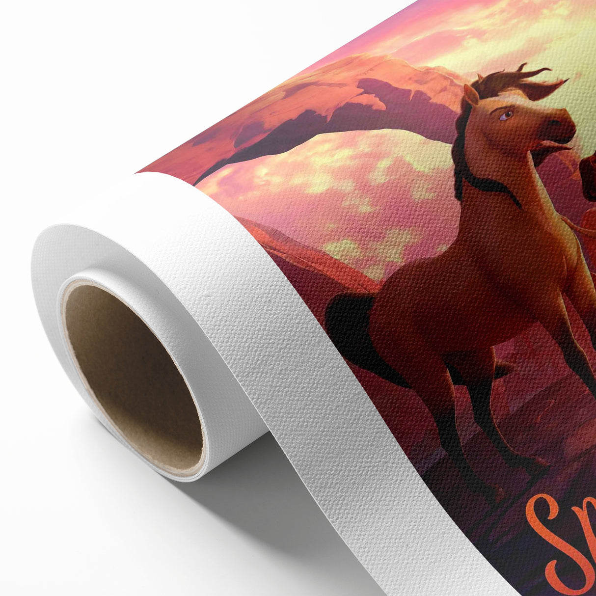 Spirit Untamed Poster – 2020s Vintage Movie Print Wall Art