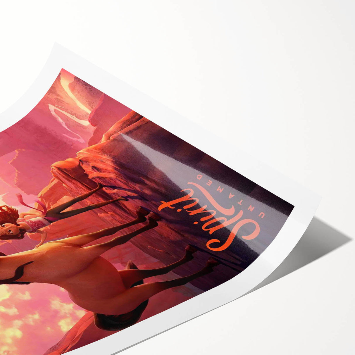 Spirit Untamed Poster – 2020s Vintage Movie Print Wall Art