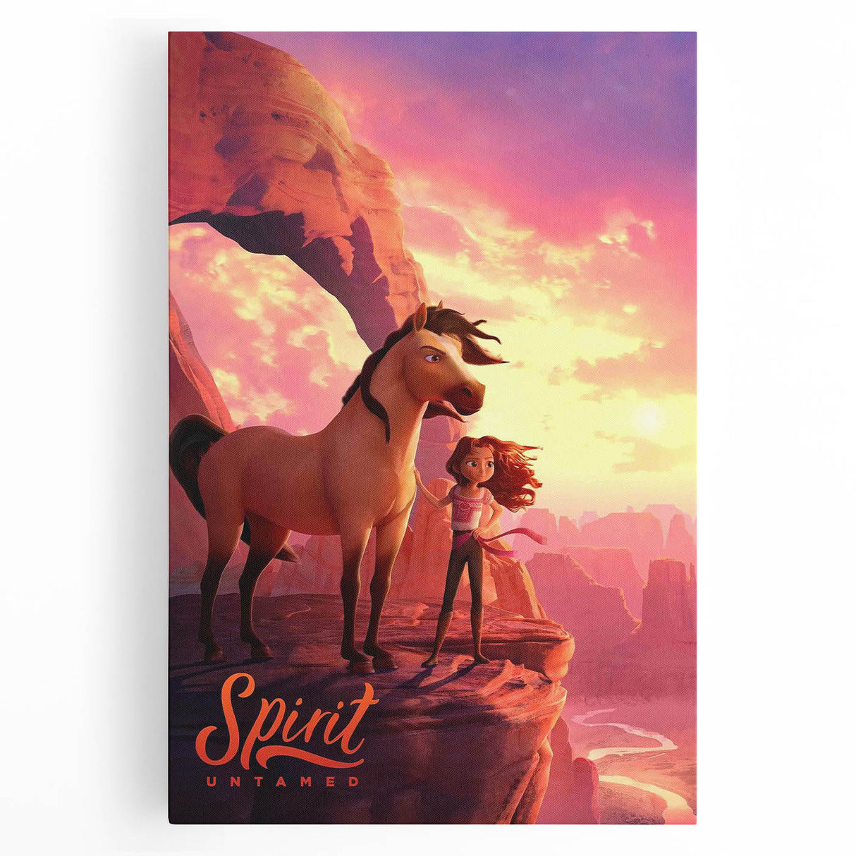 Spirit Untamed Poster – 2020s Vintage Movie Print Wall Art