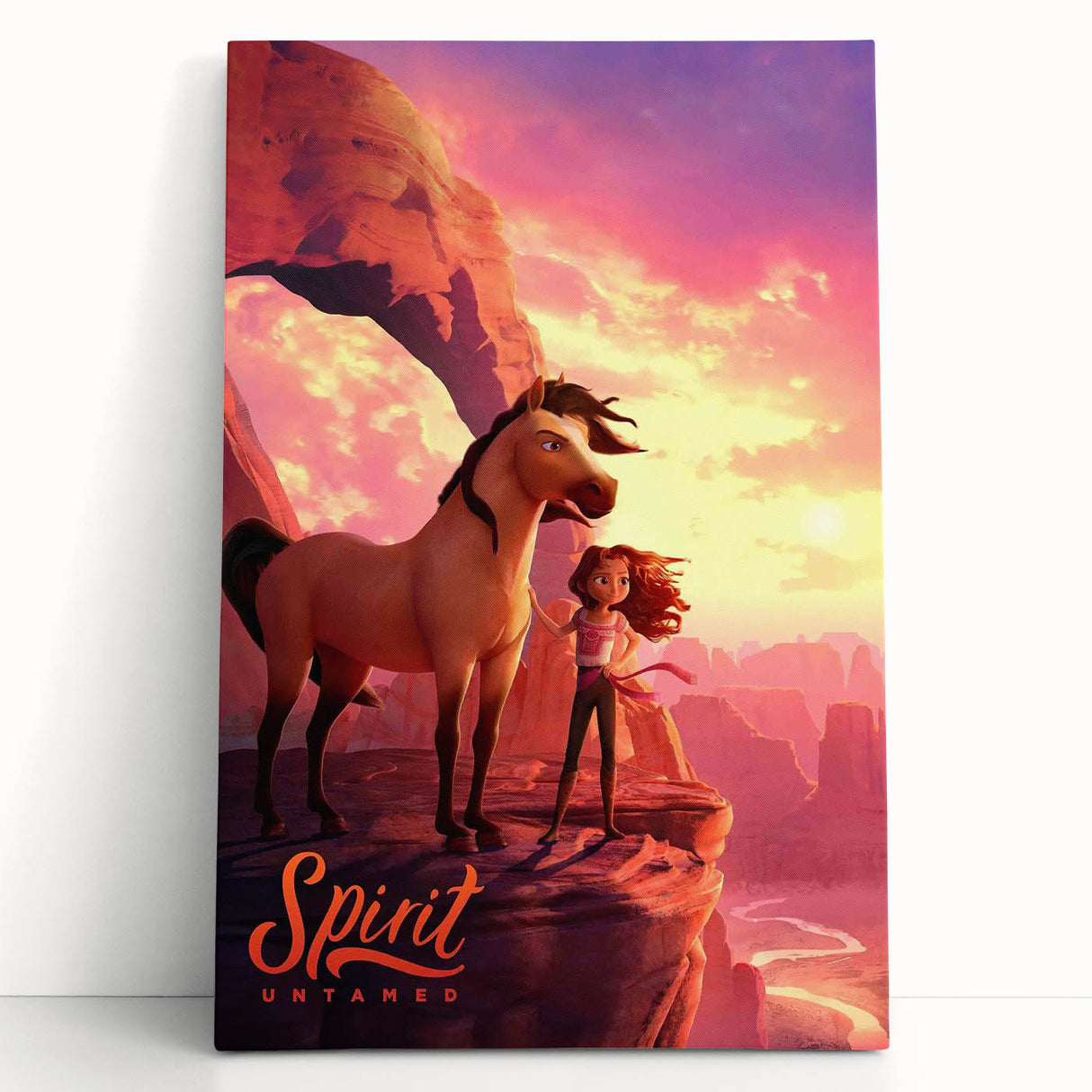 Spirit Untamed Poster – 2020s Vintage Movie Print Wall Art