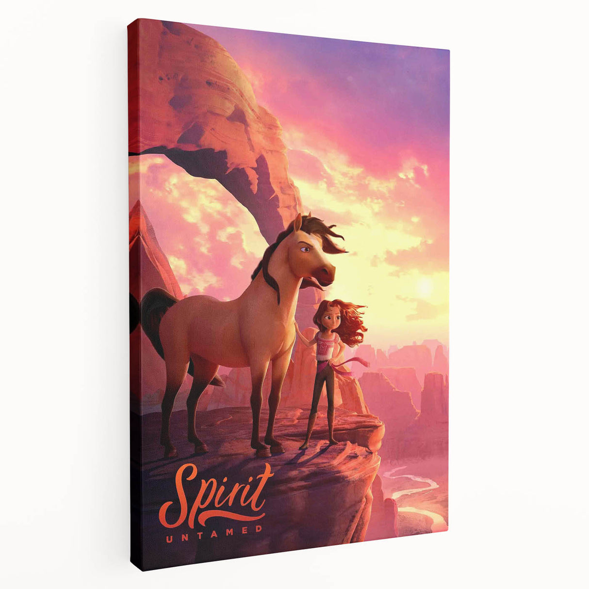 Spirit Untamed Poster – 2020s Vintage Movie Print Wall Art