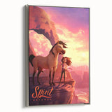 Spirit Untamed Poster – 2020s Vintage Movie Print Wall Art