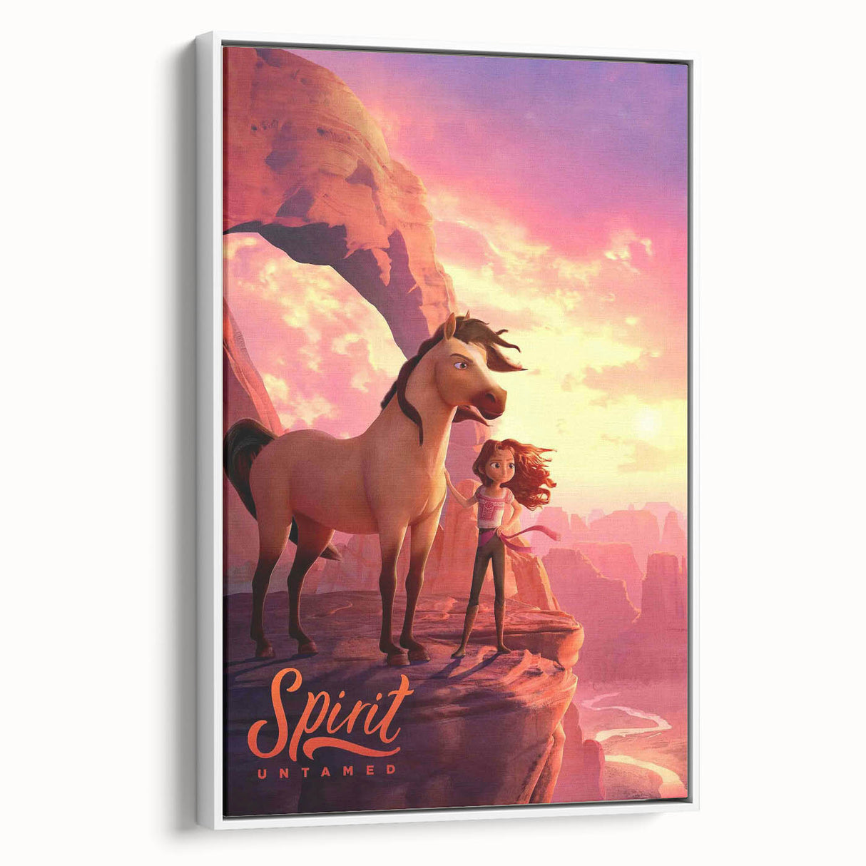 Spirit Untamed Poster – 2020s Vintage Movie Print Wall Art