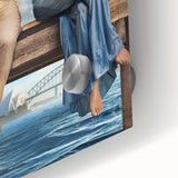 2020s Vintage Movie Poster - Anyone But You Retro Film Art