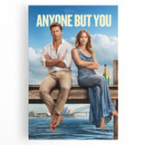 2020s Vintage Movie Poster - Anyone But You Retro Film Art
