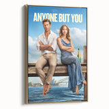 2020s Vintage Movie Poster - Anyone But You Retro Film Art