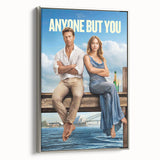 2020s Vintage Movie Poster - Anyone But You Retro Film Art