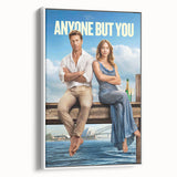 2020s Vintage Movie Poster - Anyone But You Retro Film Art