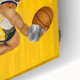 Stephen Curry Underrated Poster – 2020s Vintage Movie Print