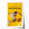 Stephen Curry Underrated Poster – 2020s Vintage Movie Print