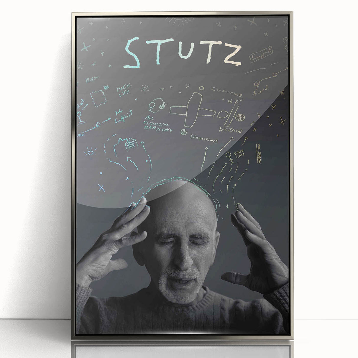 Stutz 2020s Vintage Movie Poster – Modern Classic Therapy Art