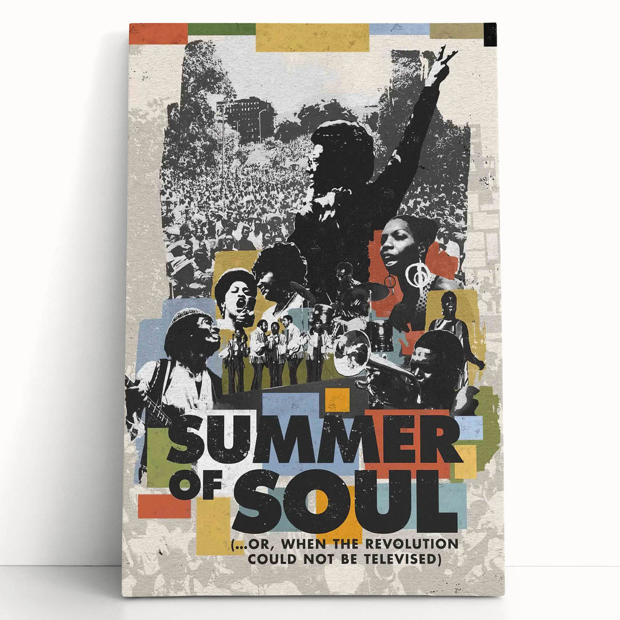 Summer of Soul 2020s Vintage Movie Poster – Retro Music Art Print