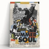 Summer of Soul 2020s Vintage Movie Poster – Retro Music Art Print