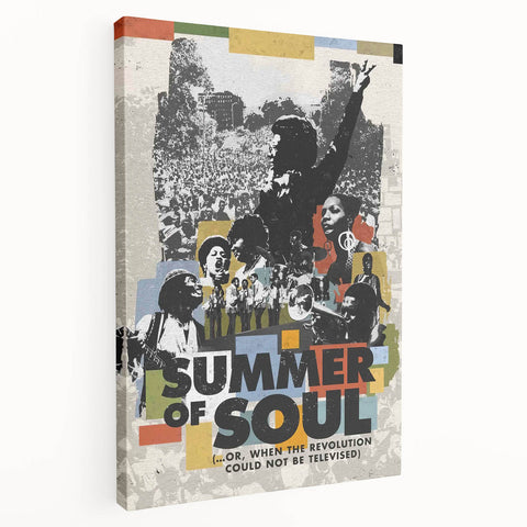 Summer of Soul 2020s Vintage Movie Poster – Retro Music Art Print