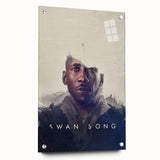 Swan Song 2020s Vintage Movie Poster – Modern Sci-Fi Art Print