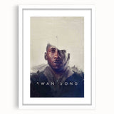 Swan Song 2020s Vintage Movie Poster – Modern Sci-Fi Art Print