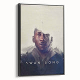 Swan Song 2020s Vintage Movie Poster – Modern Sci-Fi Art Print